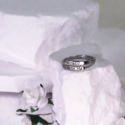 "Wherever You Are" Engraved Memorial Ring