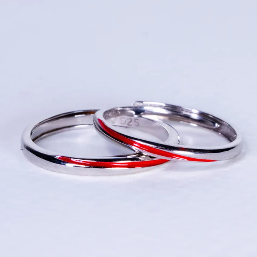 Anello "Filo Rosso Del Destino"